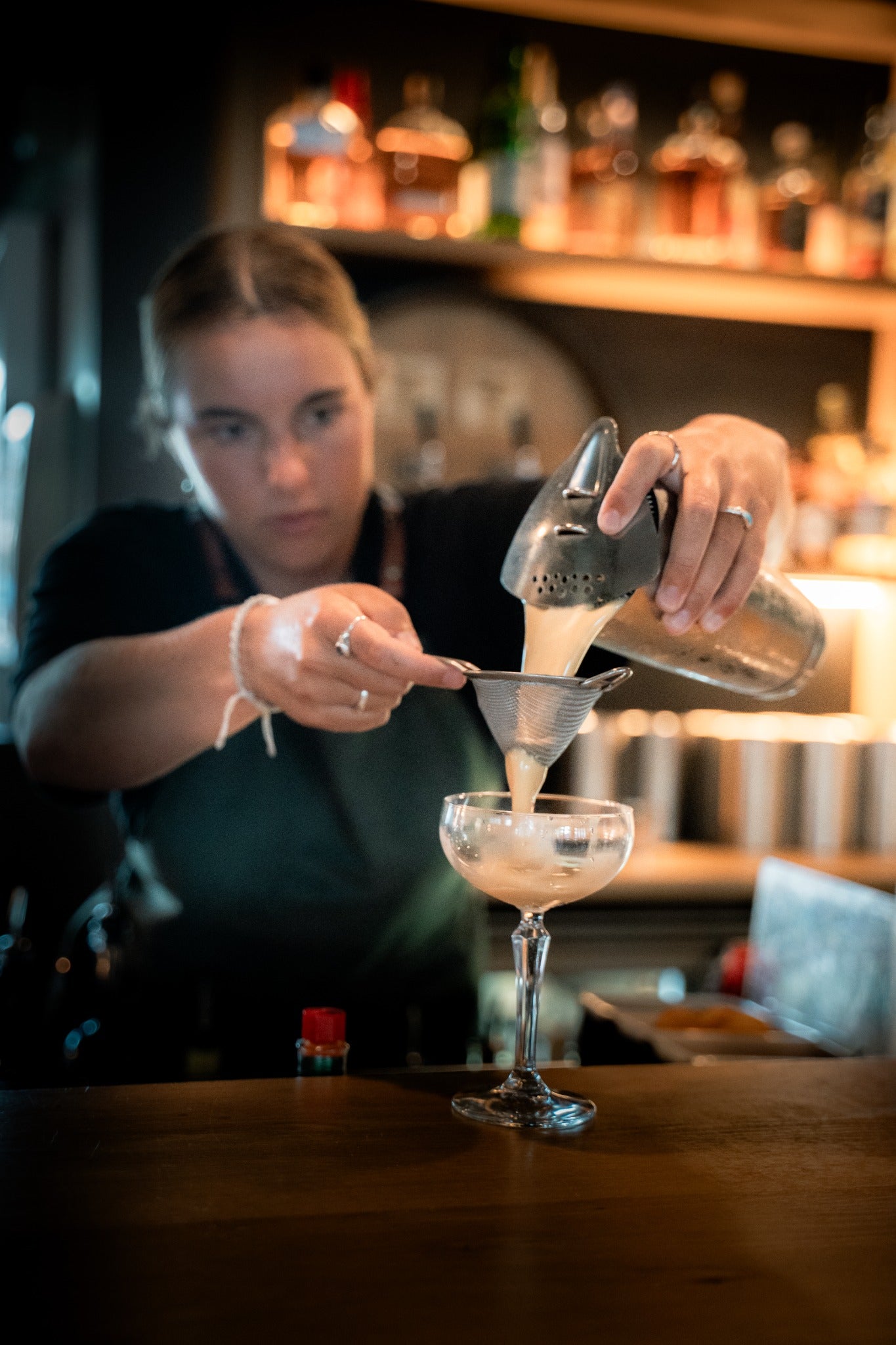 Cocktail being prepared at The Loft Dunsborough